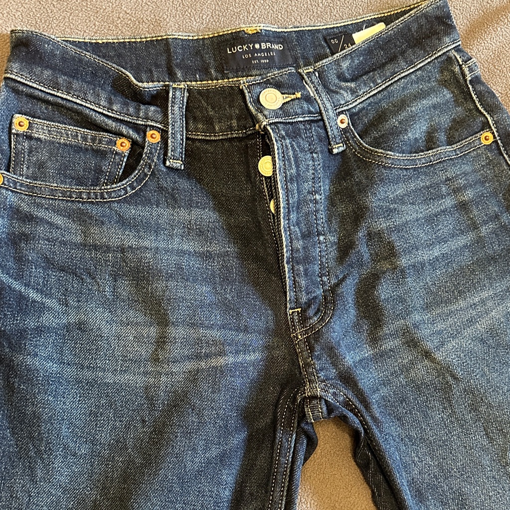 Lucky Brand Indigo Straight Leg Jeans